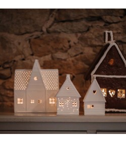 Illuminated Gingerbread house