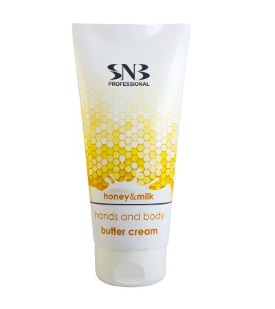 SNB Professional HONEY&MILK Hands and Body Butter cream 200 ml