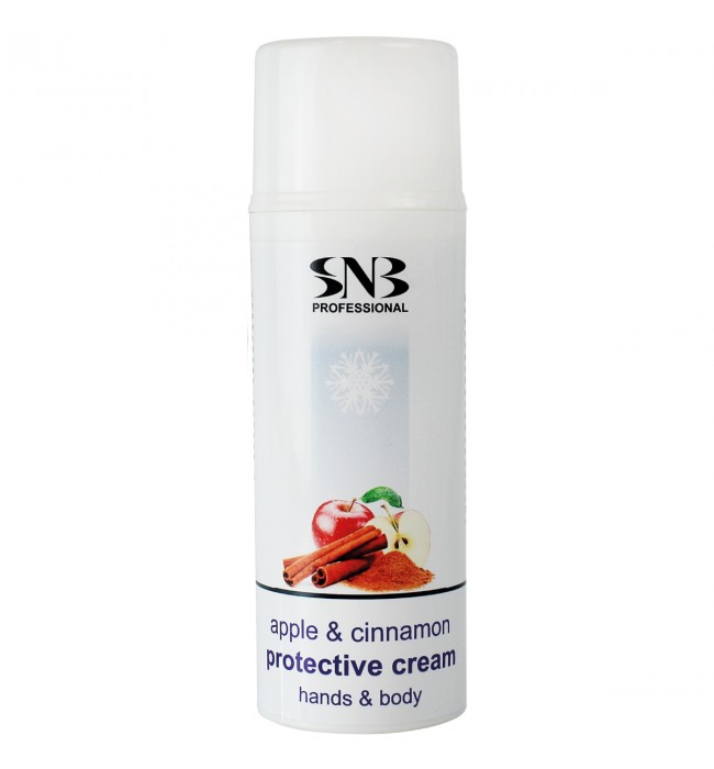 SNB Professional Protective Hands and Body Cream Apple & Cinnamon 100 ml