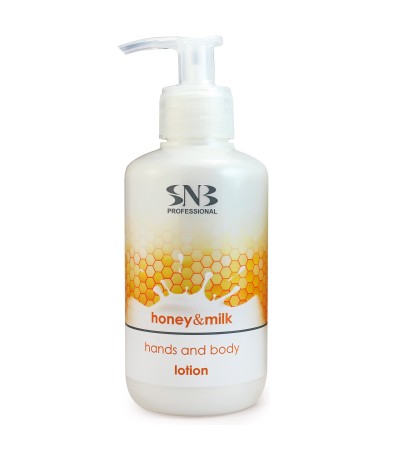 SNB Professional HONEY & MILK Hands and Body Lotion 250 ml