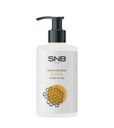 SNB Professional HONEY & MILK Hands and Body Lotion 250 ml