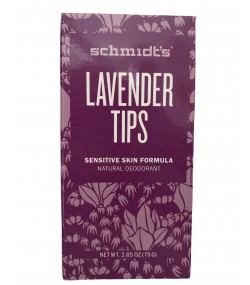 Natural Deodorant Lavender Tips Schmidt's Naturals