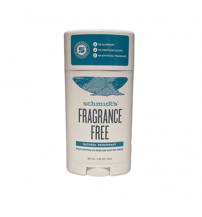 Natural Deodorant Fragrance Free Schmidt's Naturals