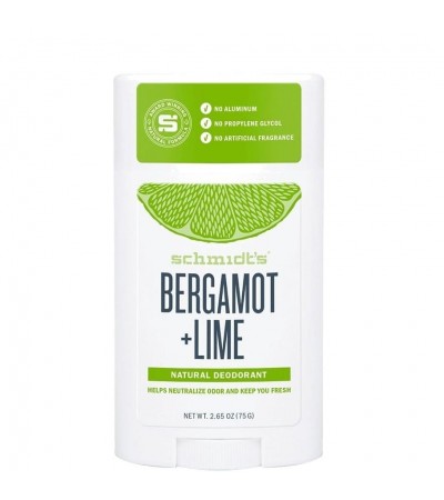 Natural Deodorant Bergamot Lime Schmidt's Naturals