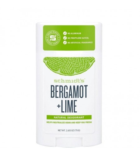 Natural Deodorant Bergamot Lime Sch ...