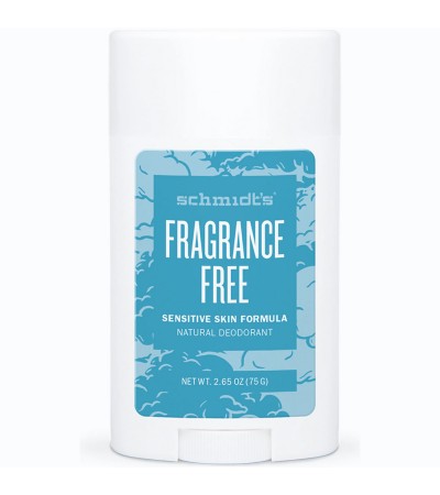 Natural Deodorant Fragrance Free Schmidt's Naturals