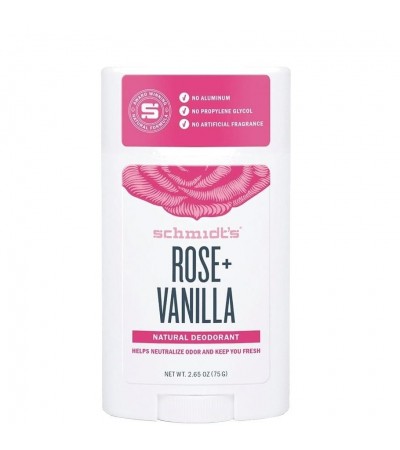 Natural Deodorant Rose Vanilla Schmidt's Naturals