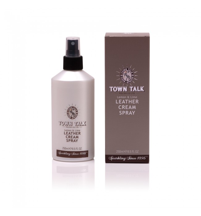 Town Talk lemon and lime leather cream spray 250 ml.