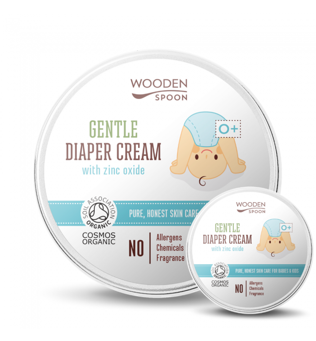 Gentle diaper cream WOODEN SPOON 100 ml.