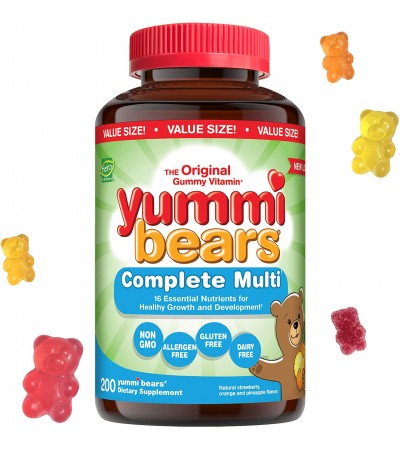 Yummi Bears Мултивитамини и минерали 200 бр.