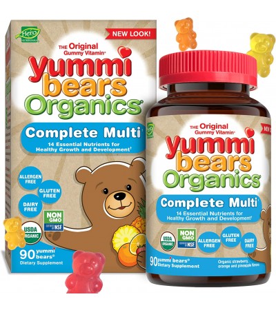 Yummi Bears Органик Мултивитамини и минерали 90 бр.