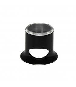 Bergeon 2611-TN Watchmaker’s Loupe Eyeglass with Hole, 6.7x Magnification, Reference 1.5
