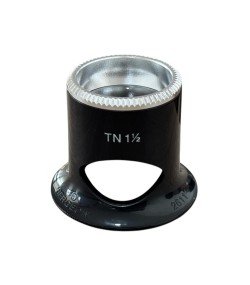 Bergeon 2611-TN Watchmaker’s Loupe Eyeglass with Hole, 6.7x Magnification, Reference 1.5