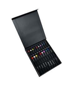 Bergeon 6899-A10 set of 10 ergonomic screwdrivers