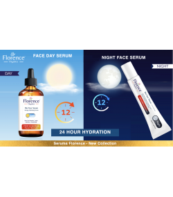Bio Face Serum, Night Repair with Vitamin C Serum & Hyaluronic Acid 30 ml. Florence Organics