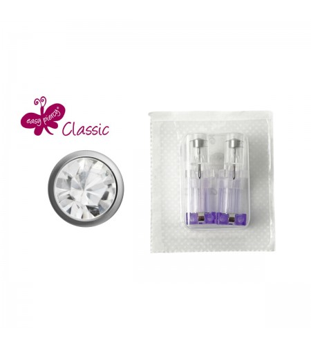 1 pair ear studs Easy Piercy Classi ...