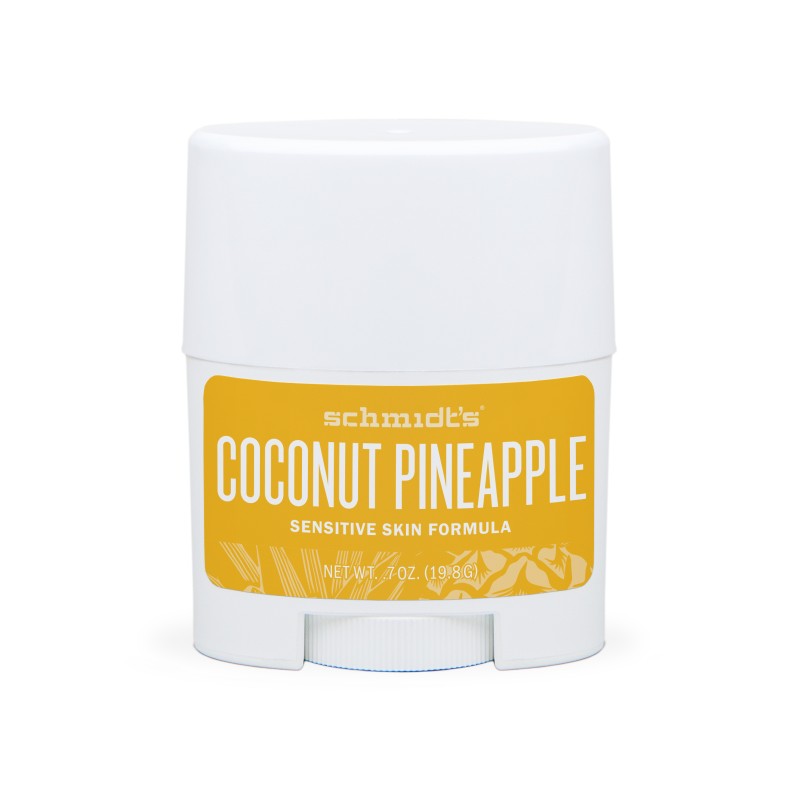 Schmidt's Naturals Sensitive Skin Deodorant Stick - Travel Size: Coconut Pineapple Schmidt's Naturals Sensitive Skin Deodorant Stick - Travel Size: Coconut Pineapple