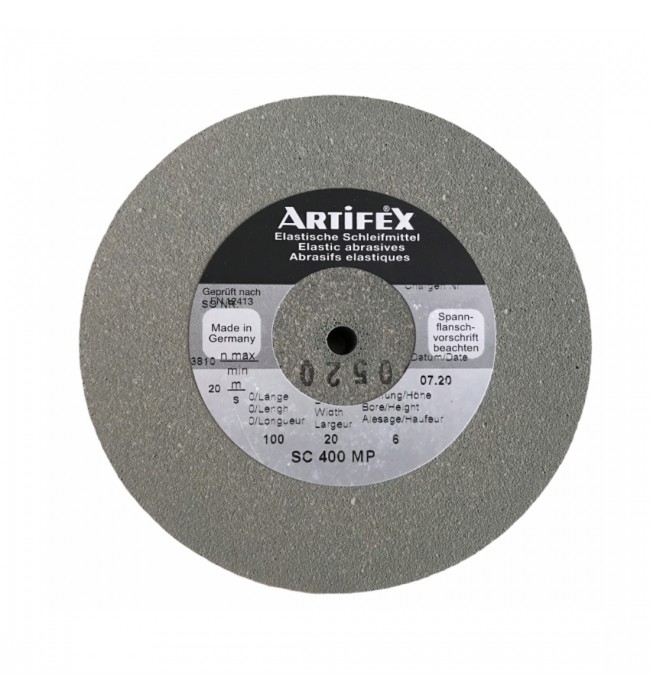 Artifex elastic abrasive grinding wheel silicon carbide for Rolex SC 400 MP