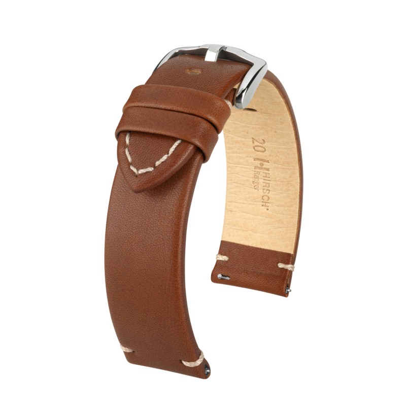 Кожена каишка за часовник Hirsch Ranger 20 мм Кожена каишка за часовник Hirsch Ranger 20 мм