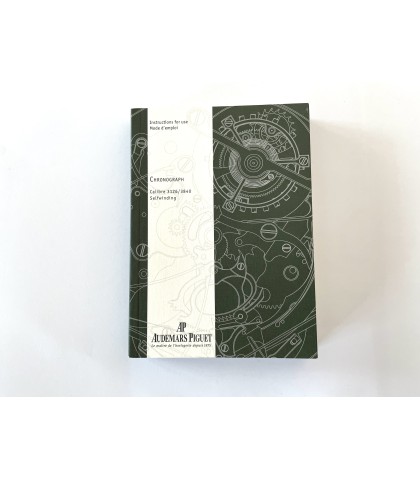 Audemars Piguet 3126/3840 booklet instruction for use
