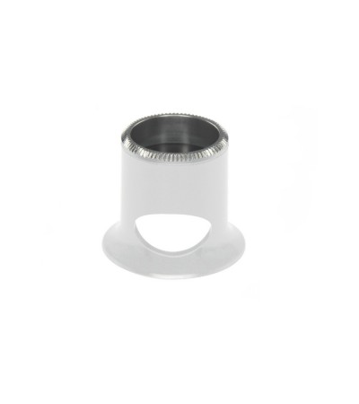 Bergeon 2611-TB-4 loupe, white, biconvex, ventilation port, magnification 2.5x