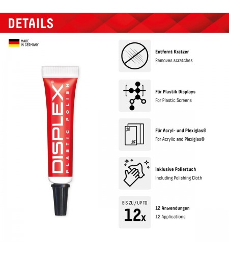 DISPLEX Scratch Repair Paste, Plast ...