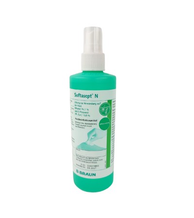 Softasept N spray bottle skin disinfection 250 ml