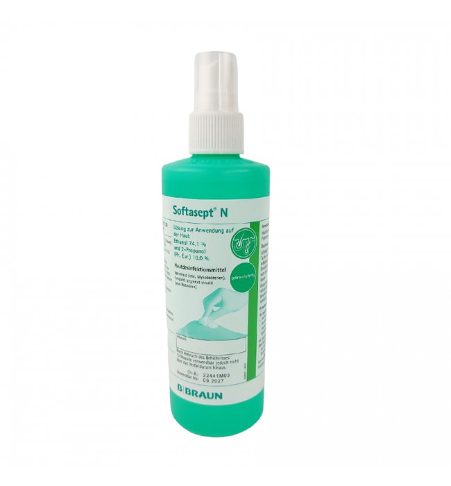 Softasept N spray bottle skin disinfection 250 ml