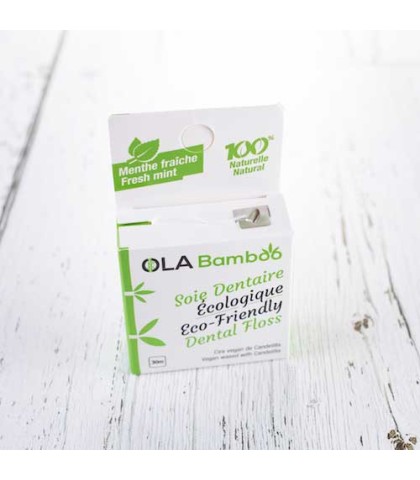 Eco-Friendly Dental Floss OLA Bamboo