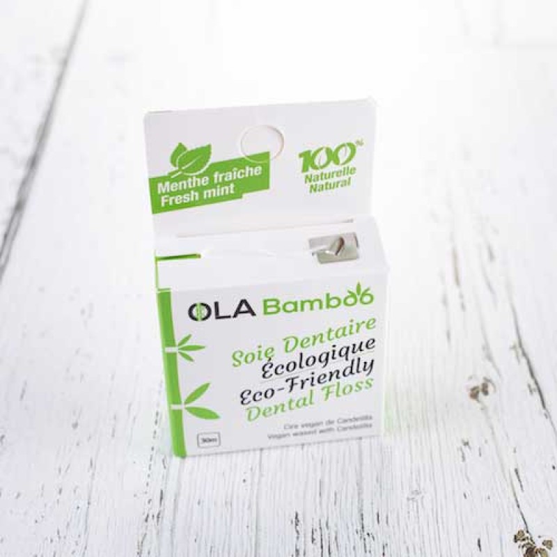 Eco-Friendly Dental Floss OLA Bamboo Eco-Friendly Dental Floss OLA Bamboo