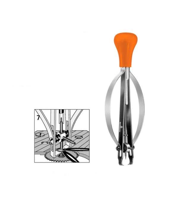 Bergeon 30671-7 hand-remover Presto 7 lifting hands, cannon pinions, third wheels