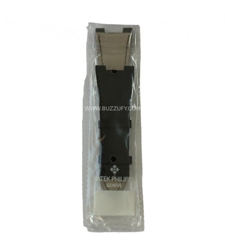 New Black Leather Strap for Patek P ...