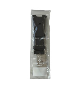 New Brown Leather Strap for Patek Philippe Watches (25 x 12 mm)
