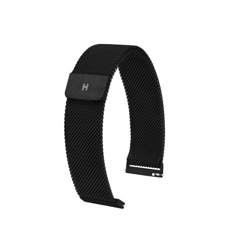 Milanaise black bracelet for smart  ...