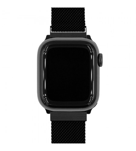 Milanaise black bracelet for smart  ...