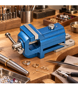 Boley watchmaker bench vice with quick-release