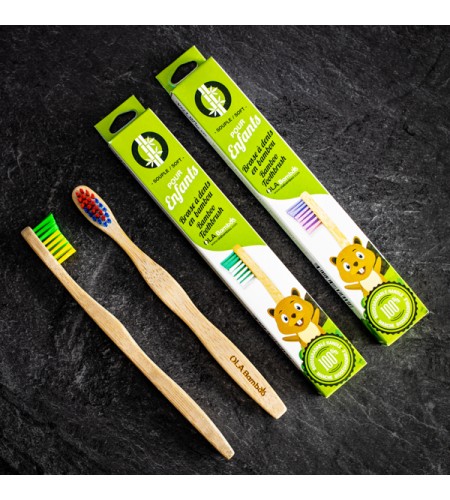 Детски Четки за Зъби OLA Bamboo ...