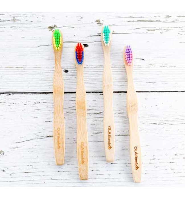Kids Toothbrushes OLA Bamboo