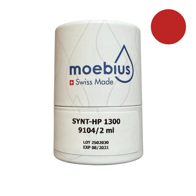 Масло Moebius 9104 SC 1300 за механични часовници 2ml - червено Масло Moebius 9104 SC 1300 за механични часовници 2ml - червено