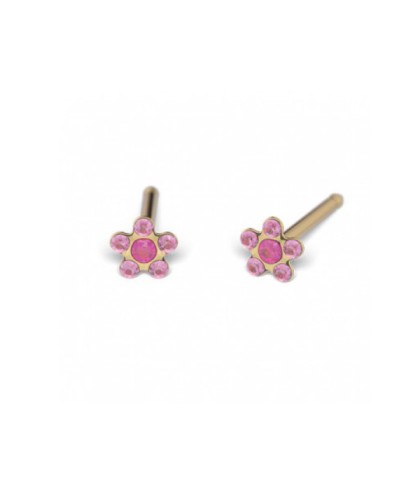 Studex Daisy rosé earrings ear-studs 7581-6023
