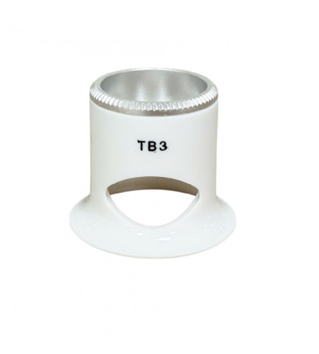 Bergeon 2611-TB-3 loupe, white, bic ...