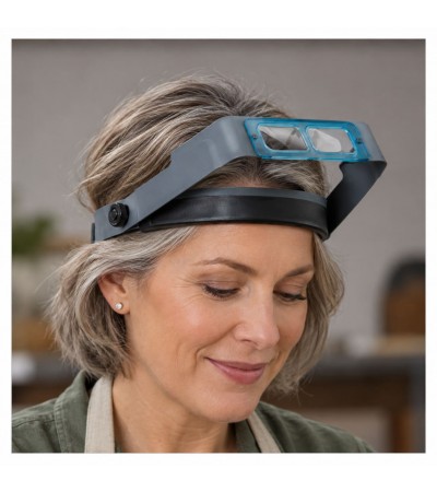 Optivisor DA-2 1.5x Head Band Handsfree Magnifier Visor