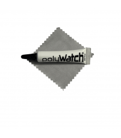 PolyWatch Acrylic Crystal Polish Set with Wiping Cloths