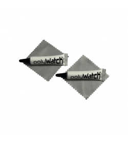 PolyWatch Acrylic Crystal Polish Set with Wiping Cloths