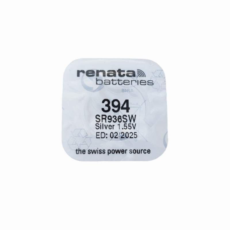 Батерия за часовник Renata 394 SR936SW 1.55V Батерия за часовник Renata 394 SR936SW 1.55V