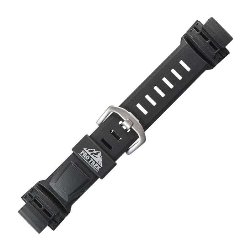 Черен пластмасов каишка за часовник Casio 10390035 за PRG-250, PRG-510, PRW-2500, PRW-5100, 18 мм Черен пластмасов каишка за часовник Casio 10390035 за PRG-250, PRG-510, PRW-2500, PRW-5100, 18 мм