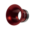 Horotec MSA 00.031-3 eyeglass loupe in aluminium anodised red with screwed ring x3.5