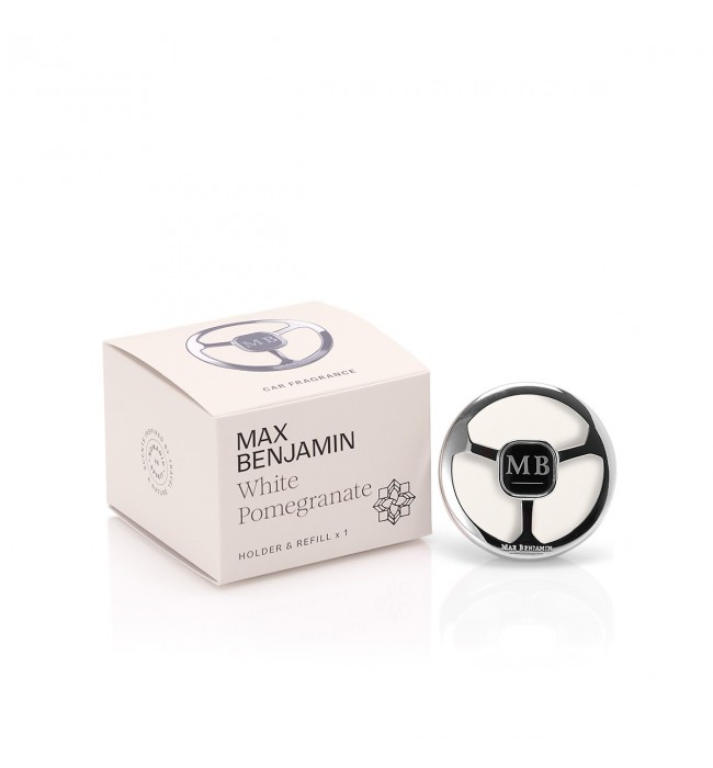 Max Benjamin White Pomegranete car fragrance dispenser
