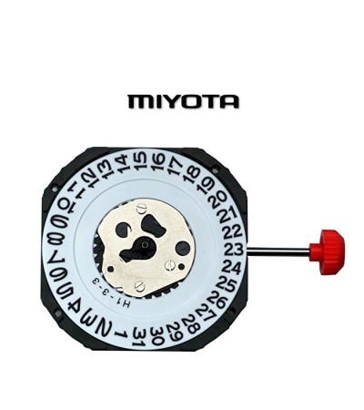 Miyota 2315 SC-D(3) 11 1/2 Quartz Movement with winding stem and battery