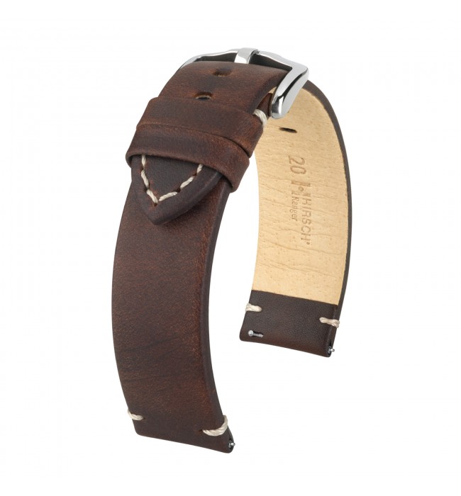 Кожена каишка за часовник Hirsch Ranger 20 мм, размер L